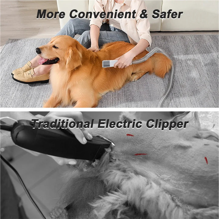 Kit de Toilettage 7-en-1 Thermostatique Premium pour Chiens et Chats - HautePattes