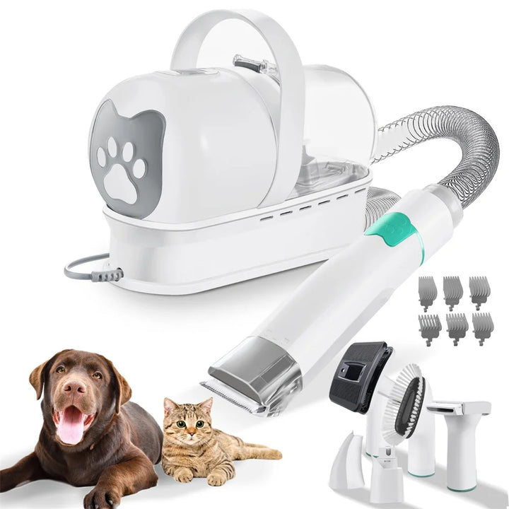 Kit de Toilettage 7-en-1 Thermostatique Premium pour Chiens et Chats - HautePattes