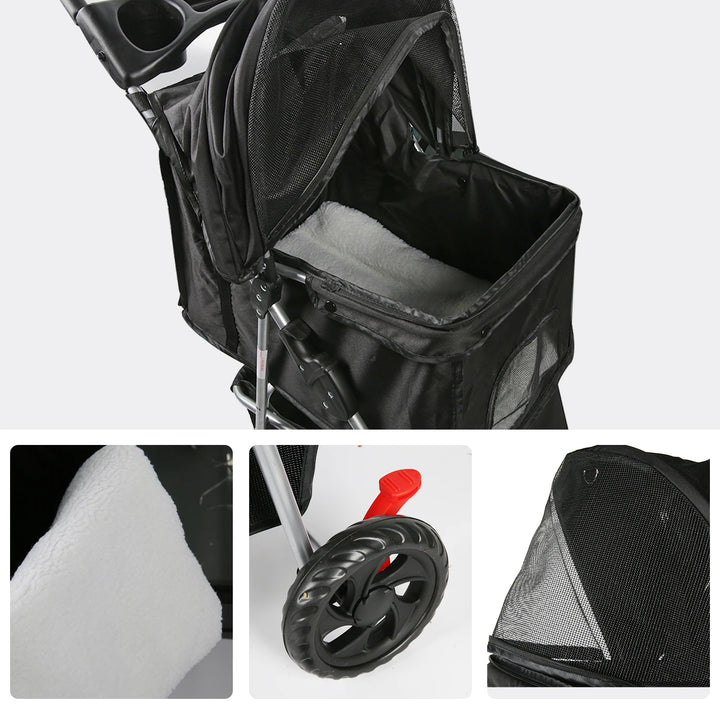 Poussette Premium pour Animaux - HautePattes