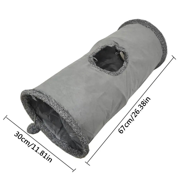 Tunnel pour chat polaire : cachette secrète, cocon de jeu