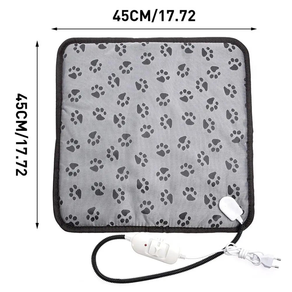 Coussin chauffant chien chat anti-froid et apaisant