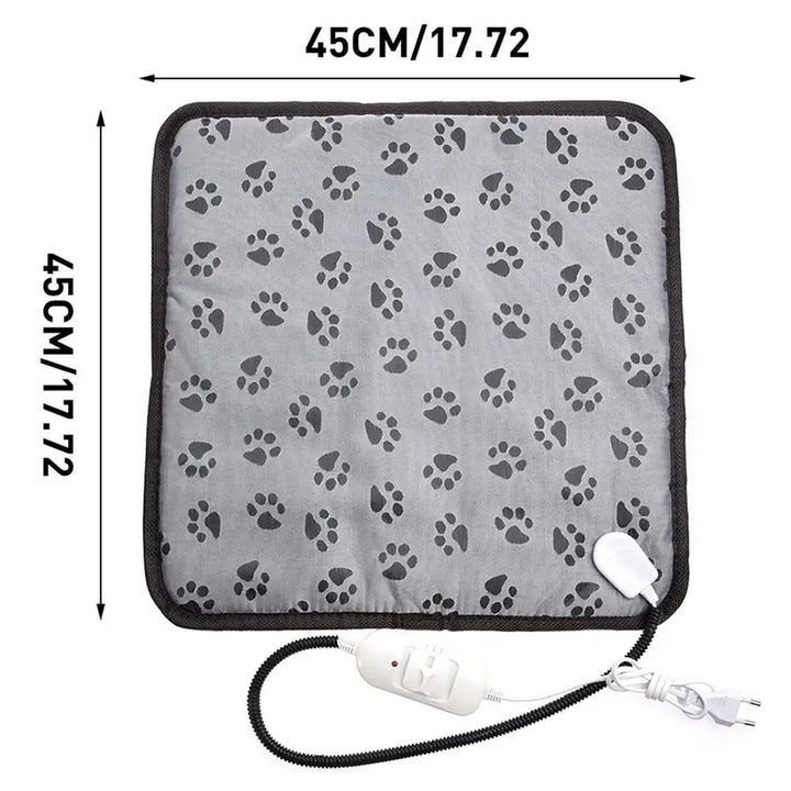 Coussin chauffant chien chat anti-froid et apaisant