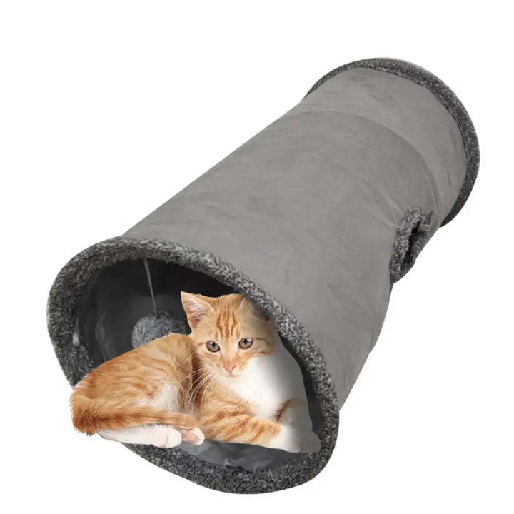 Tunnel pour chat polaire : cachette secrète, cocon de jeu