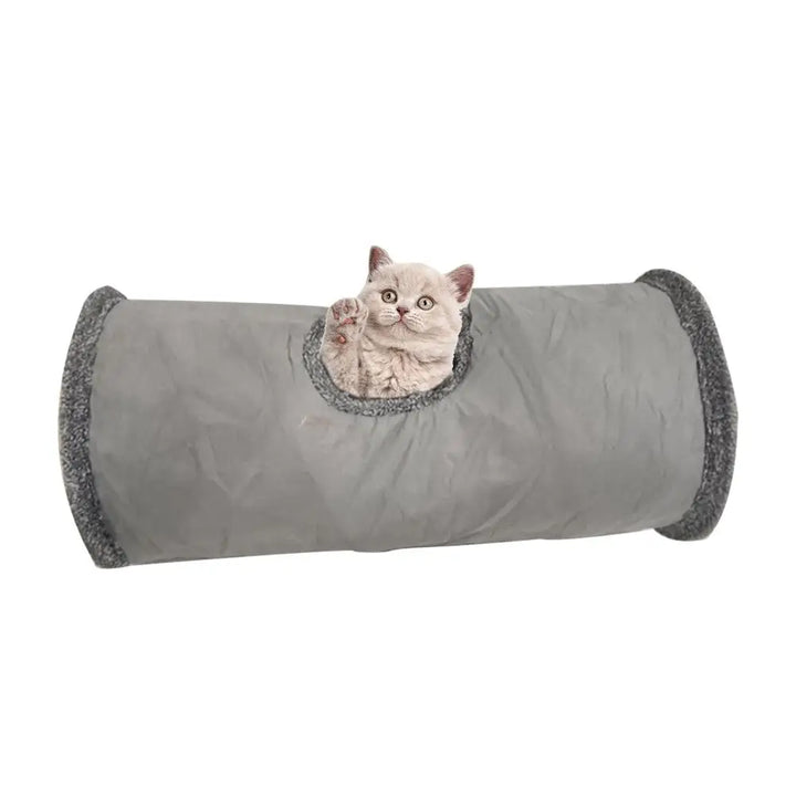 Tunnel pour chat polaire : cachette secrète, cocon de jeu