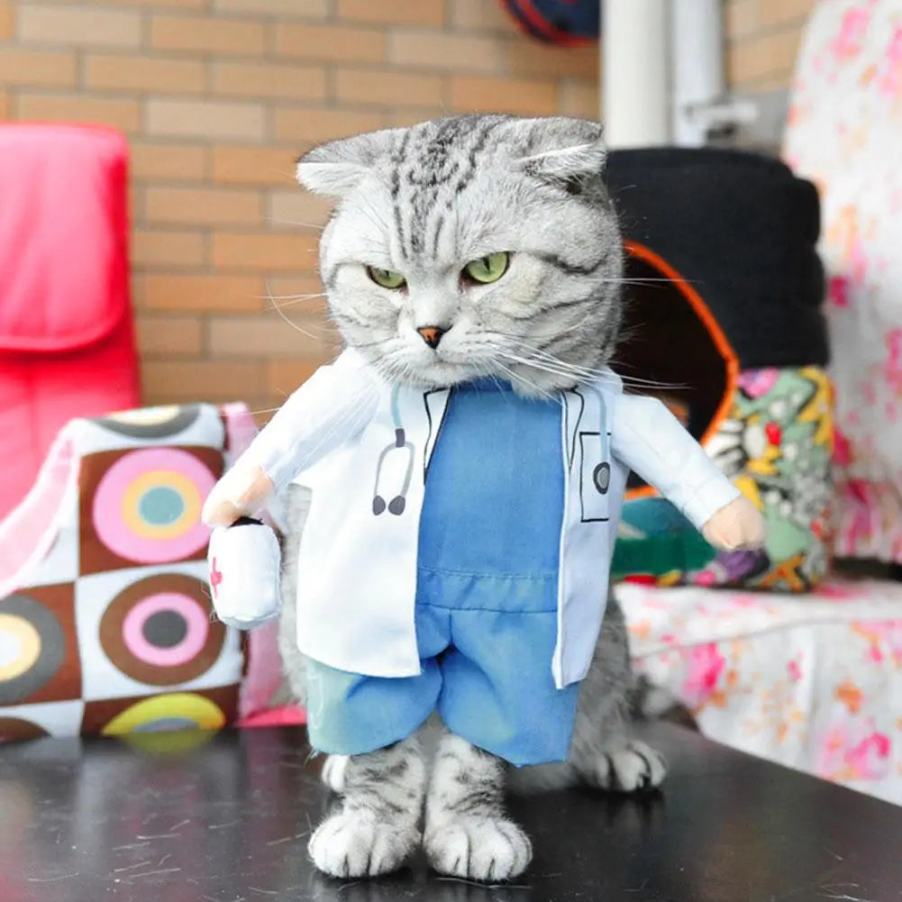Costume de docteur Chat et Chien - HautePattes