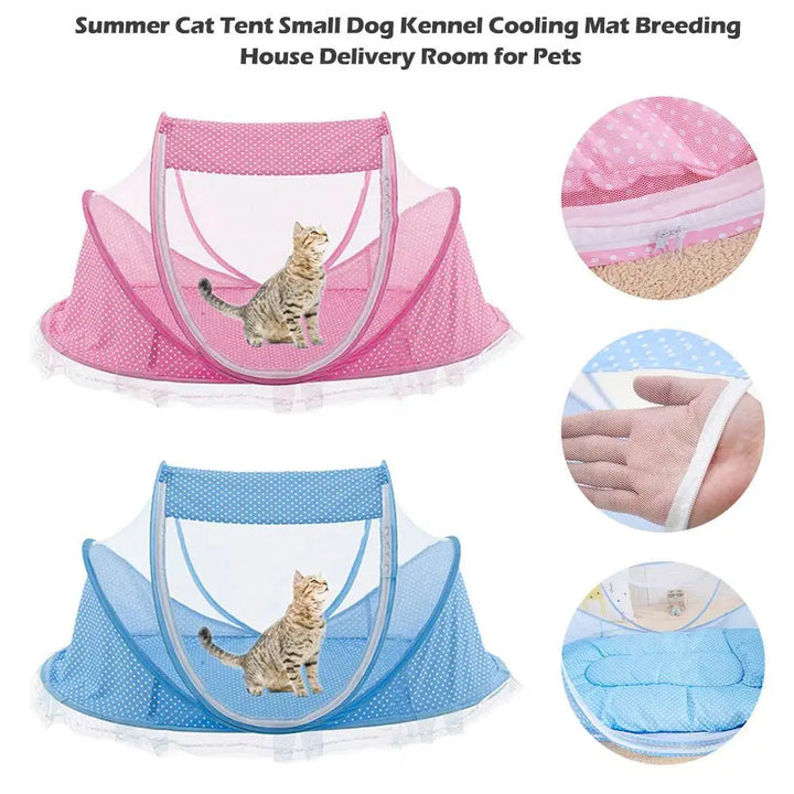 Tente nomade pour chat et petit chien – Confort doux, partout avec vous
