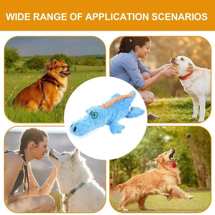 Crocodile Couineur en Peluche - HautePattes