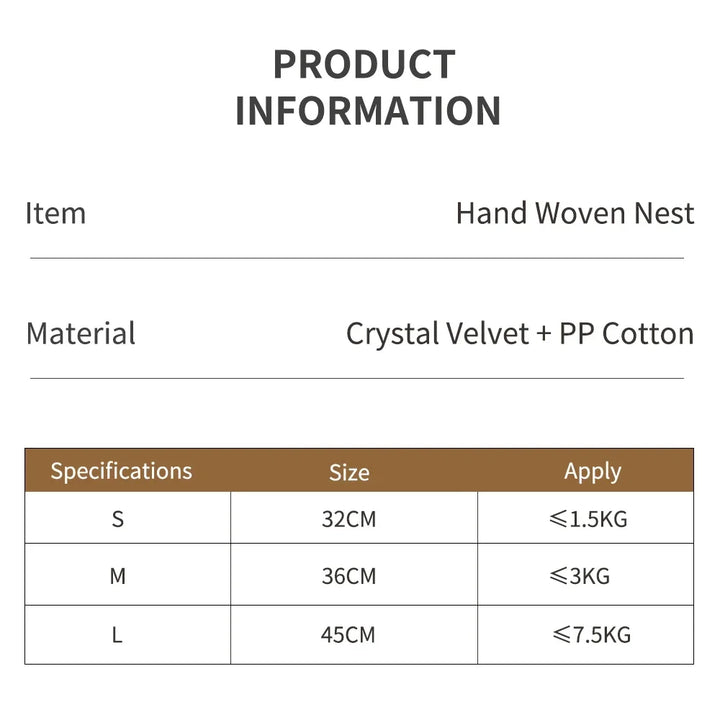 Panier chien douillet et naturel â Le luxe du confort artisanal - HautePattes