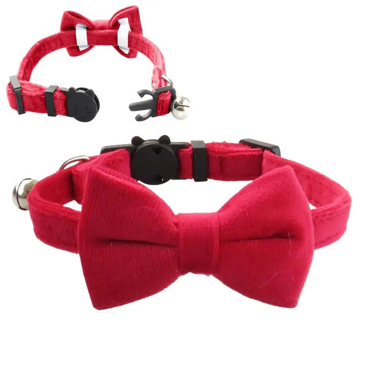 Collier nœud papillon chien & chat : chic discret, amour visible, souvenirs précieux