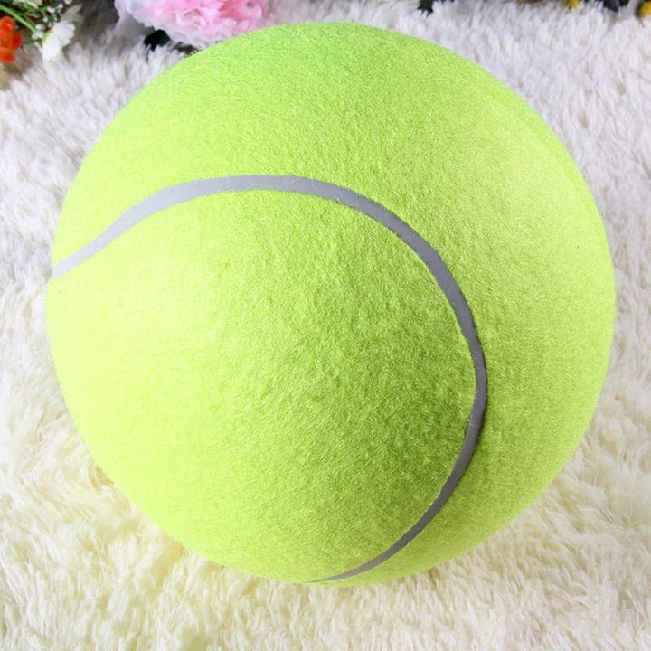 Balle de tennis géante pour chien - HautePattes