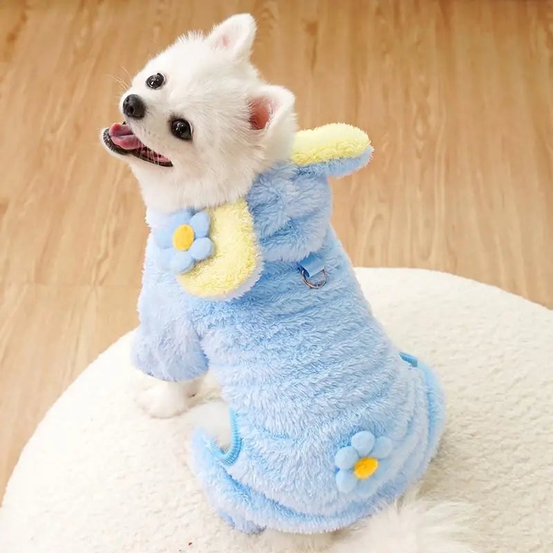 Manteau en Peluche pour Chiens et Chats - HautePattes