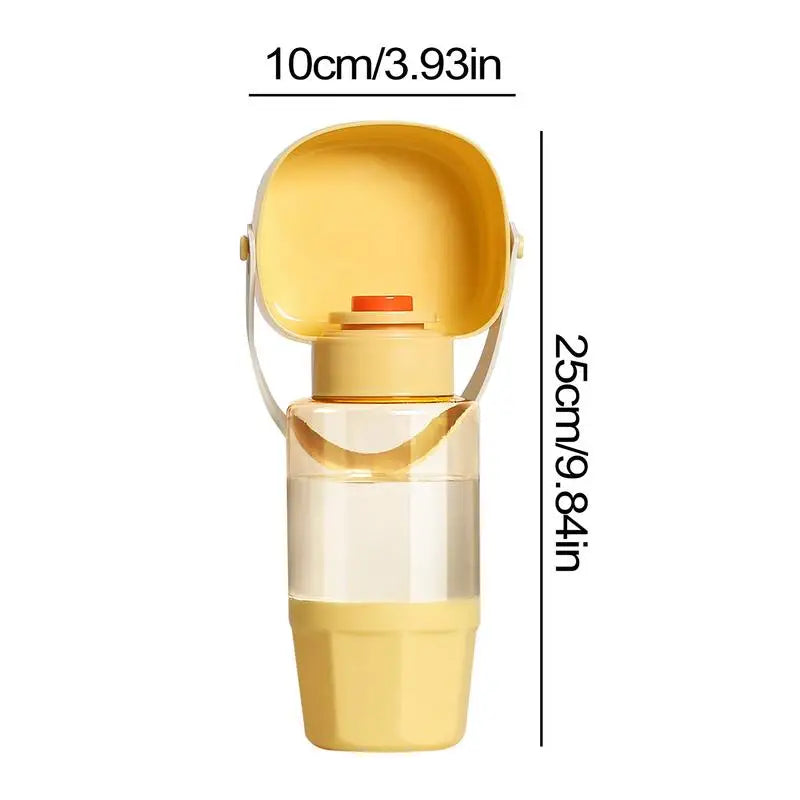 Bouteille de voyage multifonction pour chien - HautePattes