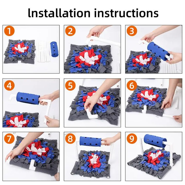 Tapis à Renifler Rotatif pour Chien - HautePattes