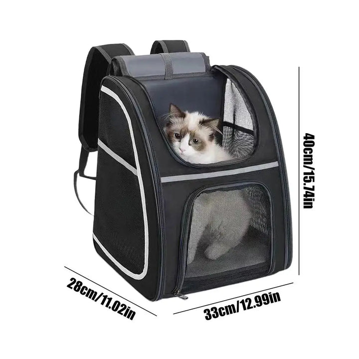 Sac à dos chat & petit chien : confortable, pliable et toujours prêt à partir