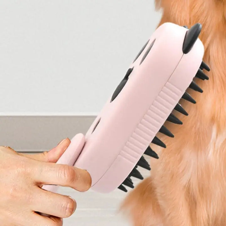 Brosse à vapeur 4-en-1 pour animaux - HautePattes