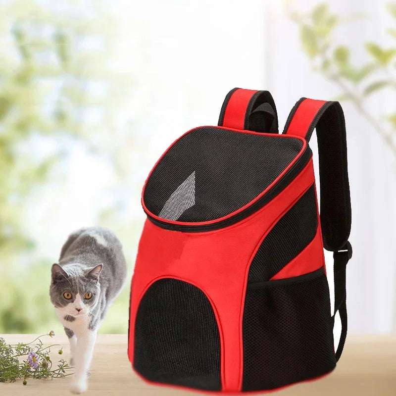 Sac de Transport Pliable en Maille Chats & Petits Chiens - HautePattes