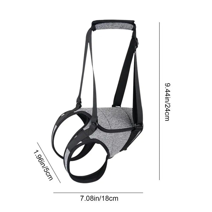 Harnais arrière pour chien âgé soutien doux et respectueux