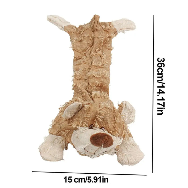 Jouet Couineur Indestructible en Forme d'Ours pour Chien - HautePattes