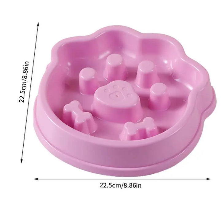 Gamelle anti-glouton pour chien – Mange mieux, digère mieux