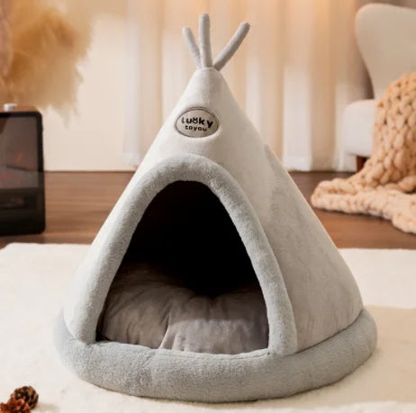 Un refuge doux pour l’hiver, pensé pour chats & petits chiens