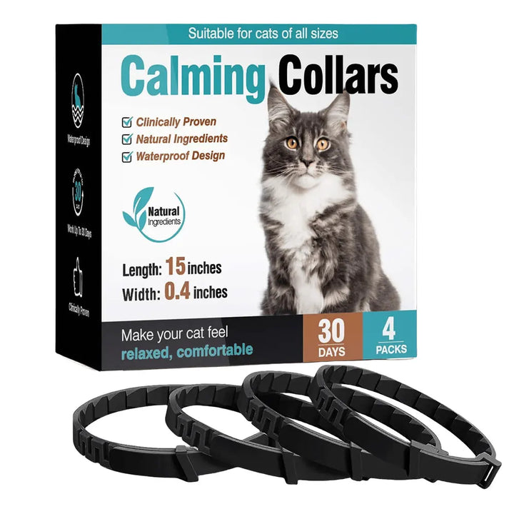 Collier apaisant chien & chat : le calme revient sans un mot