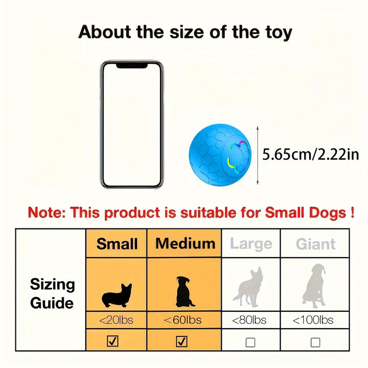 Balle Intéractive pour Chiens - HautePattes