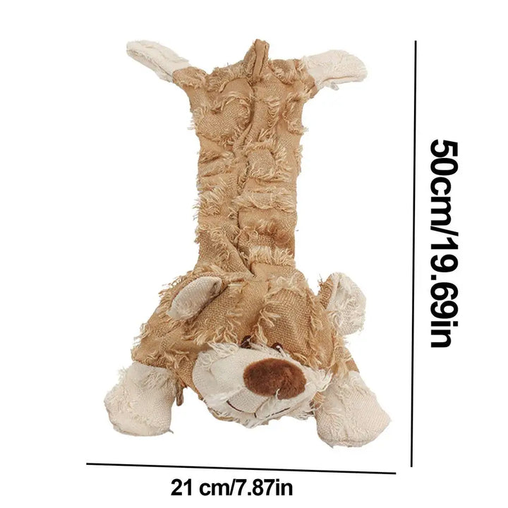 Jouet Couineur Indestructible en Forme d'Ours pour Chien - HautePattes