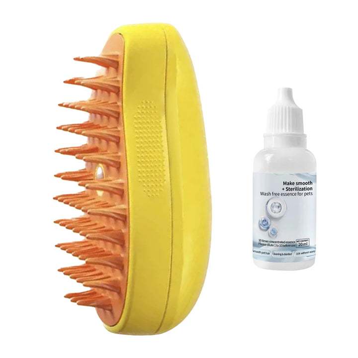 🐾 Brosse Vapeur 3-en-1 pour Chats et Chiens - HautePattes