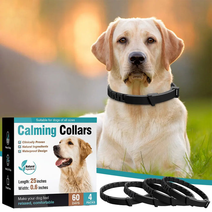 Collier apaisant chien & chat : le calme revient sans un mot