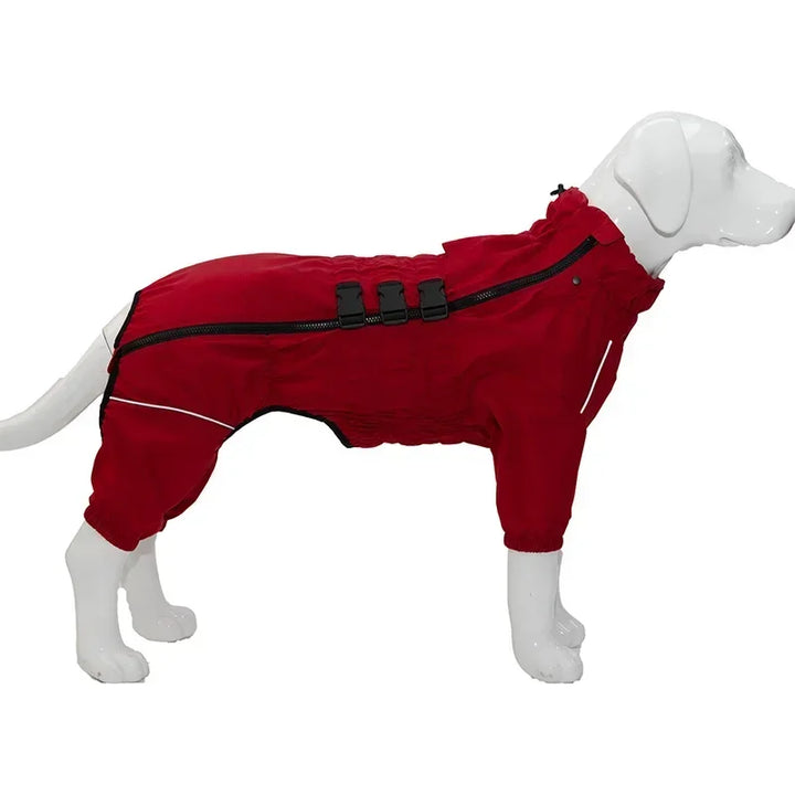 Imperméable 4 pattes pour chien – Confort, style & protection