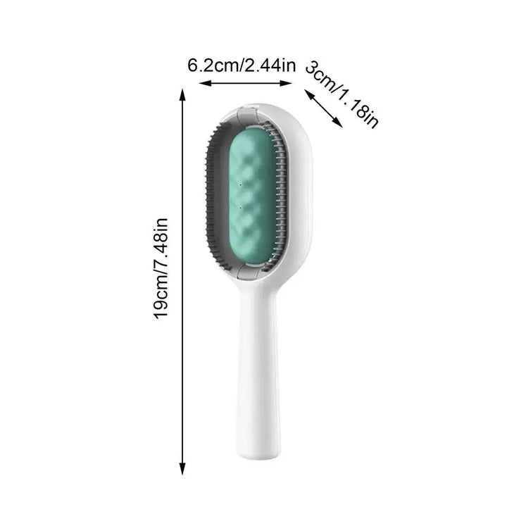 Peigne à poils 4-en-1 avec réservoir d’eau Chien et Chat - HautePattes