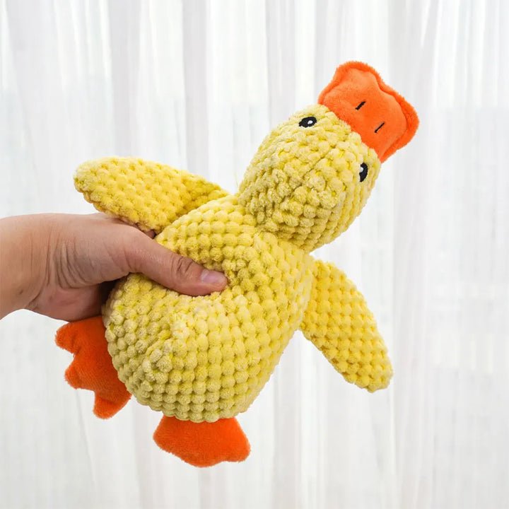 Jouet Apaisant en Peluche – Le Canard Couineur - HautePattes