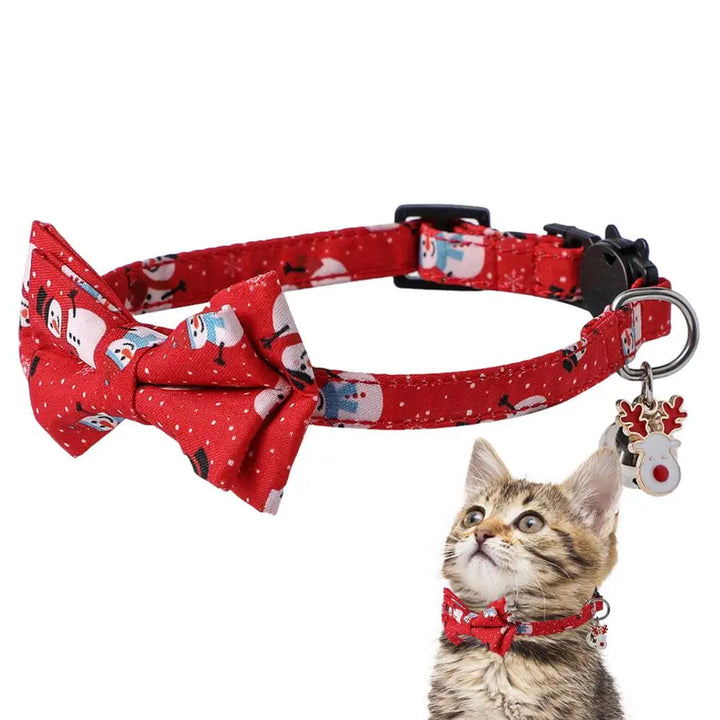 Collier Noël chat – Pour qu’il brille aussi sous le sapin
