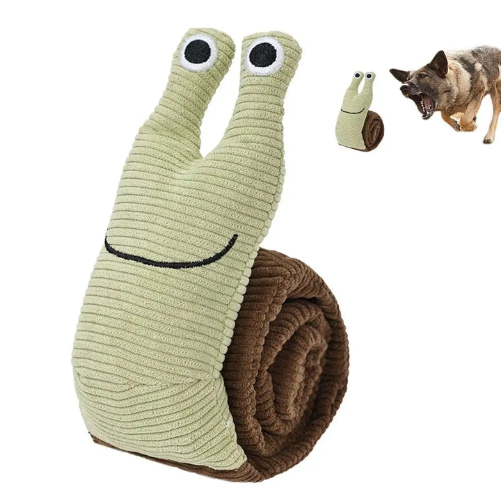 Jouet Enrichissant pour Chien – Escargot Sonore à Friandises - HautePattes