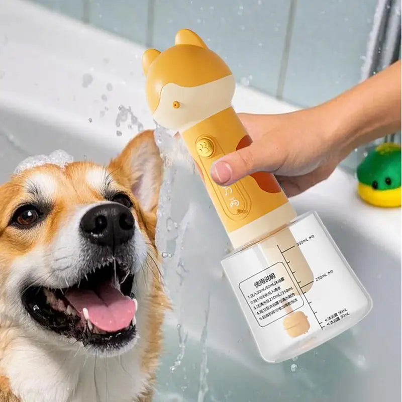 Distributeur de shampoing moussant électrique pour chien - HautePattes