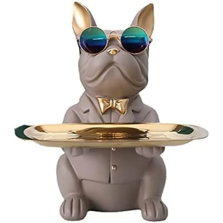 Bouledogue Plateau de Rangement Tirelire - HautePattes