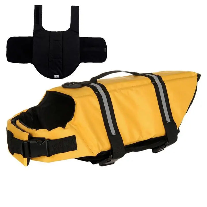 Gilet de sauvetage pour chien qui protège sans gêner