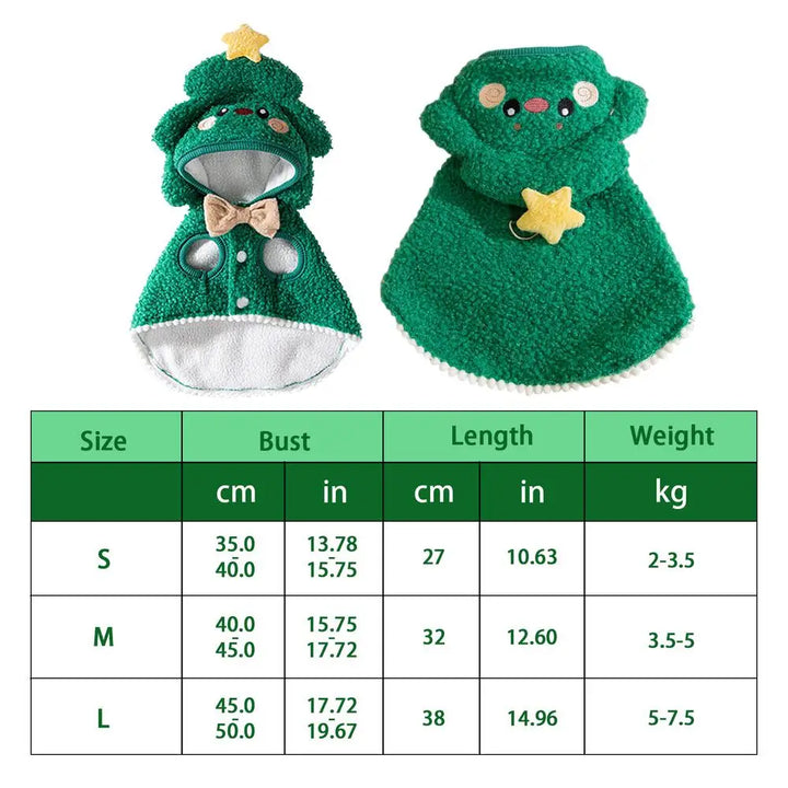 Costume de Noël pour chien : doux, magique, inoubliable
