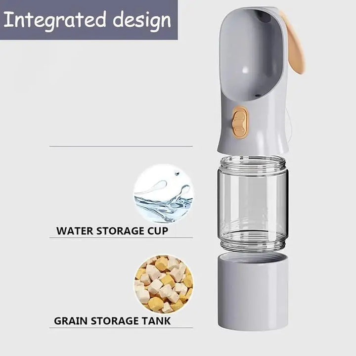 Bouteille de Voyage 2-en-1 pour Chiens et Chats - HautePattes