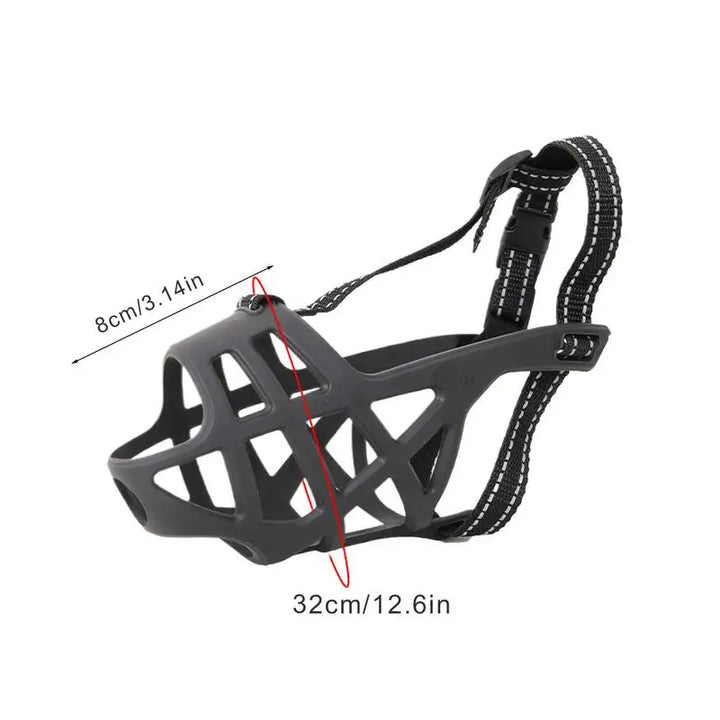 Muselière douce pour chien sensible aimé et protégé