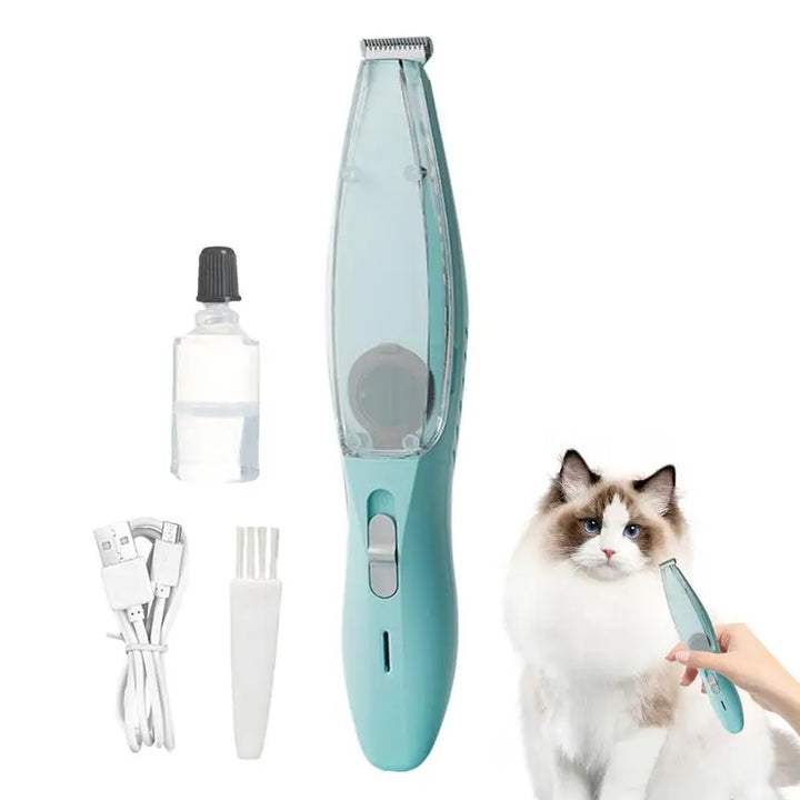 Tondeuse aspirante pour chien – Coupe nette, zéro poil au sol