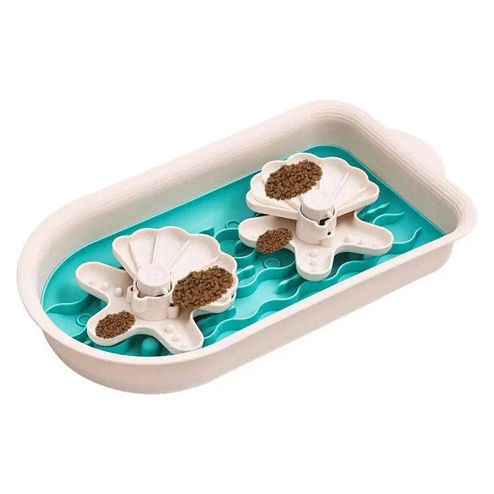 Gamelle anti-glouton à double bol - HautePattes