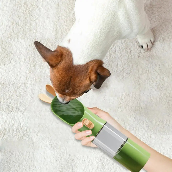 Bouteille de Voyage 2-en-1 pour Chiens et Chats - HautePattes