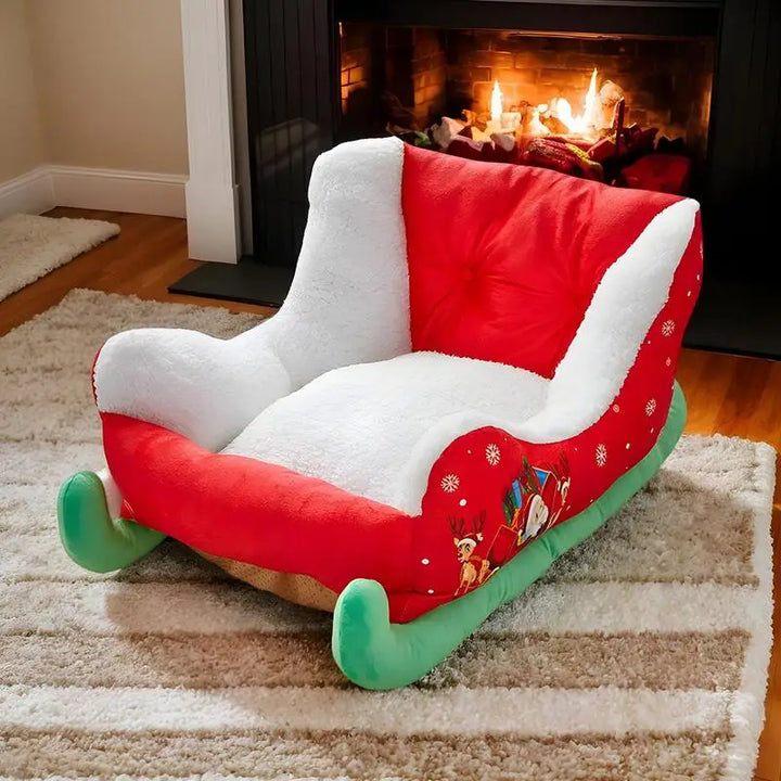 Panier Chien Douillet Réconfortant Noël - HautePattes