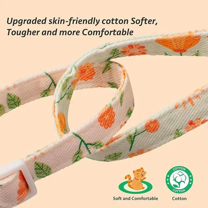 Collier fleuri chat & petit chien : tendre, sûr, et pensé comme un geste d’amour