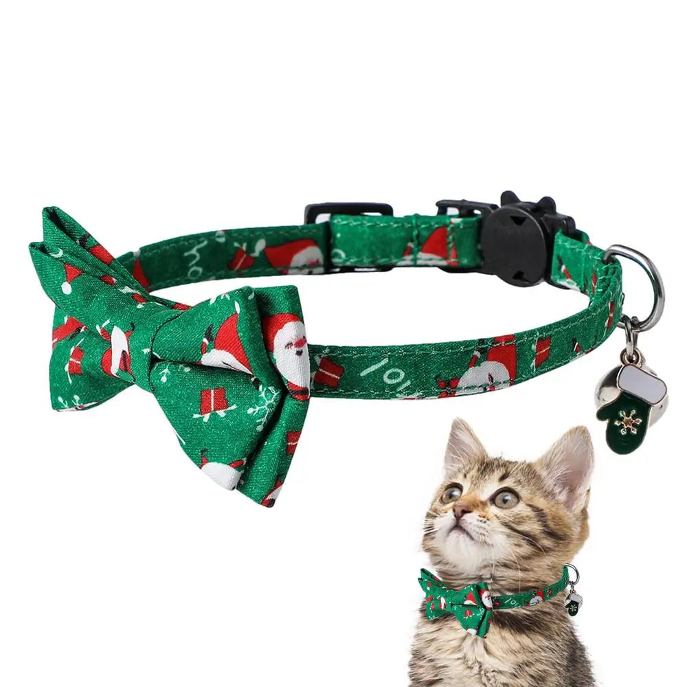 Collier Noël chat – Pour qu’il brille aussi sous le sapin
