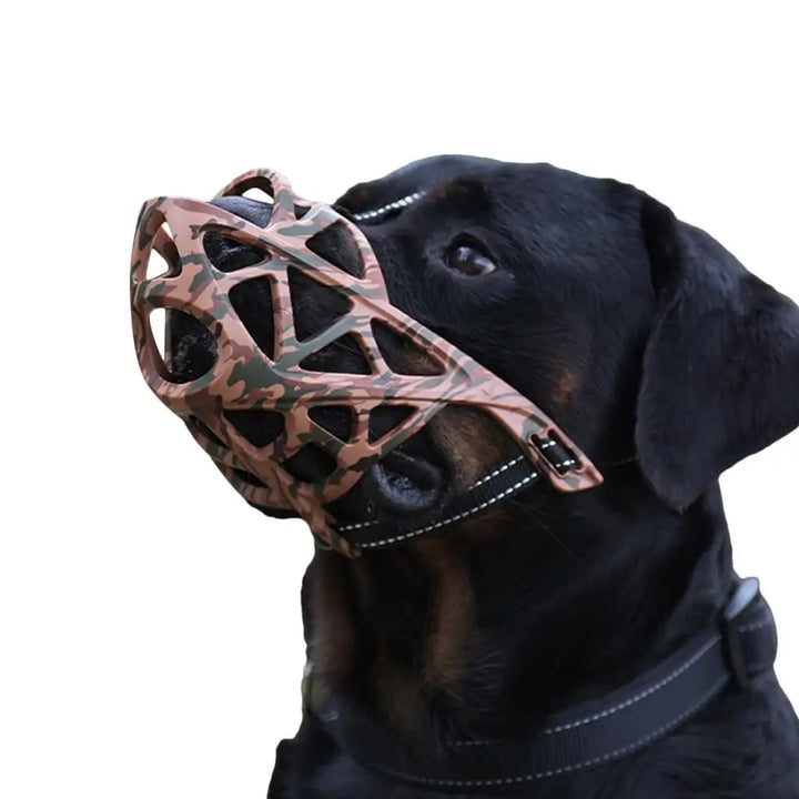 Muselière ajourée pour chien grande taille confort et contrôle