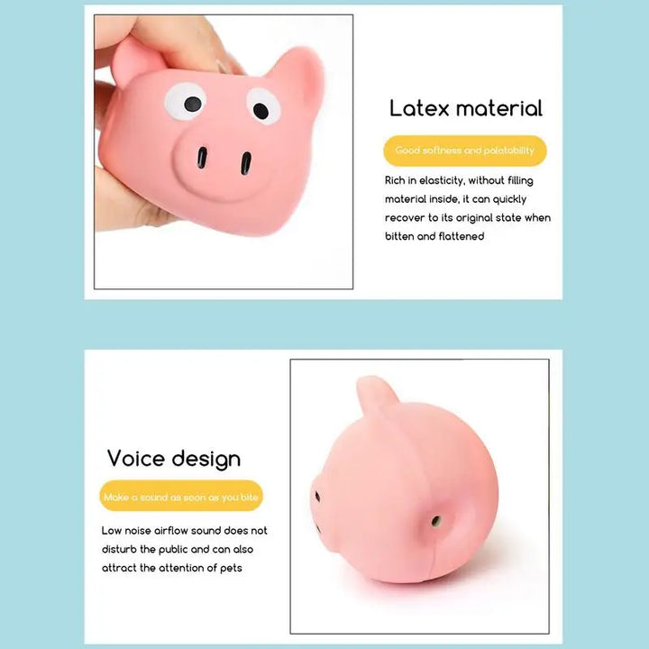 Jouet Couineur en Forme de Cochon pour Chien - HautePattes