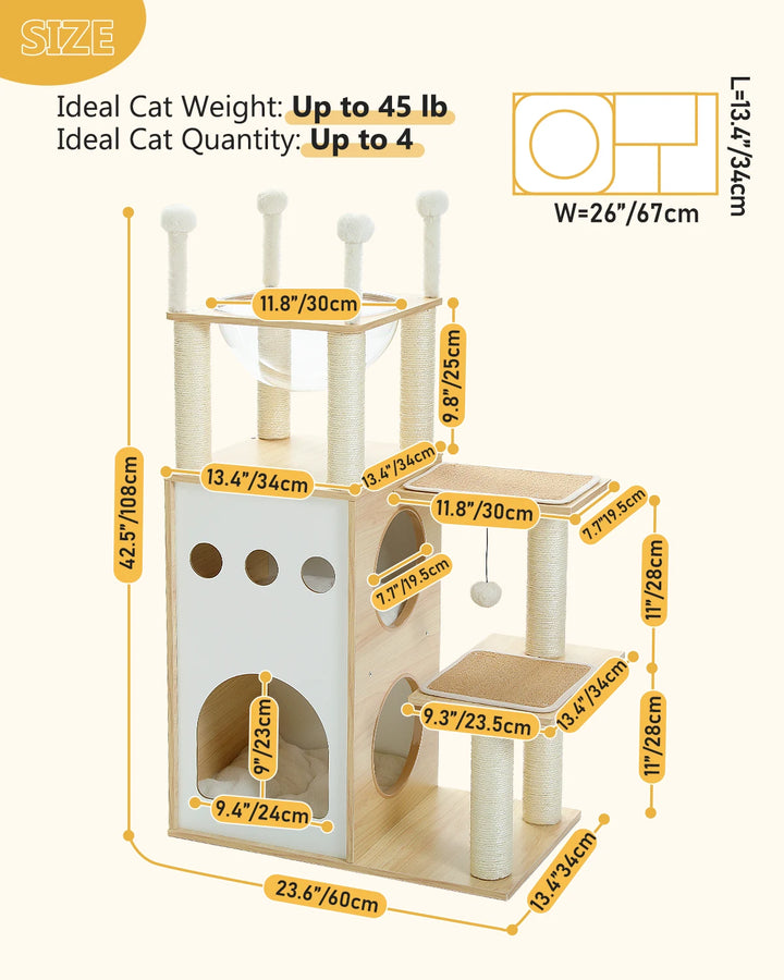 Arbre à Chat Sky City - HautePattes