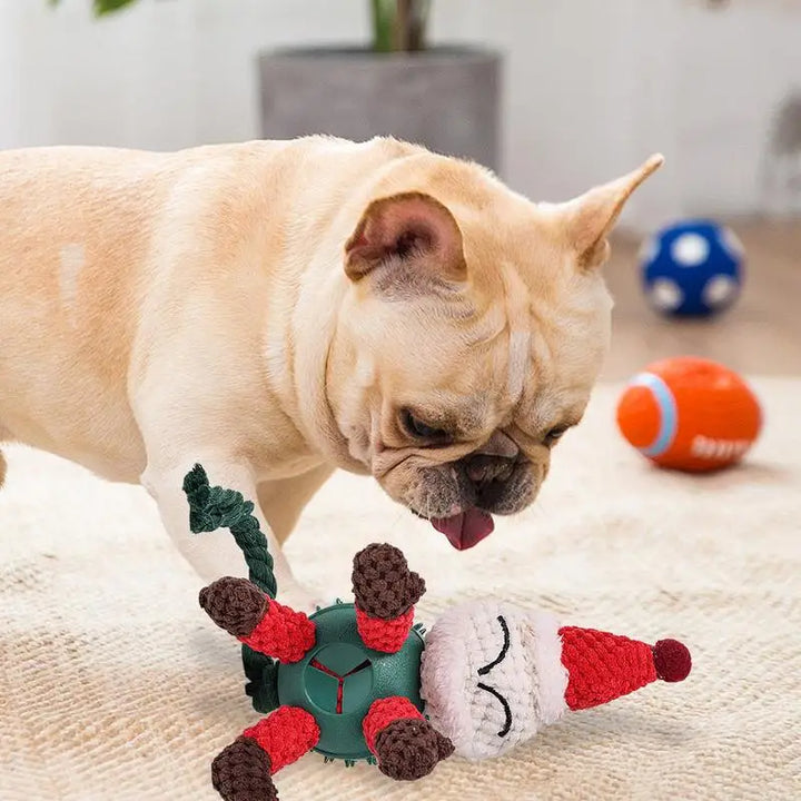 Jouet en Peluche pour Chien de Noël - HautePattes